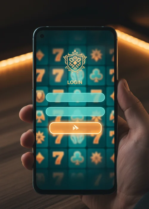Secure Bigboss Casino login interface with email and password fields, displaying a locked padlock icon for security.
